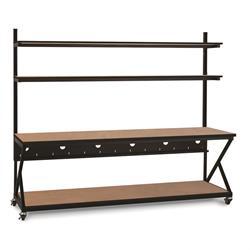 96" Performance 200 Series LAN Station - Caramel Apple
