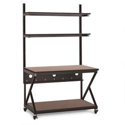 48" Performance 200 Series LAN Station - Serene Cherry