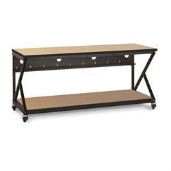 72" Performance 300 Series LAN Station - Hard Rock Maple