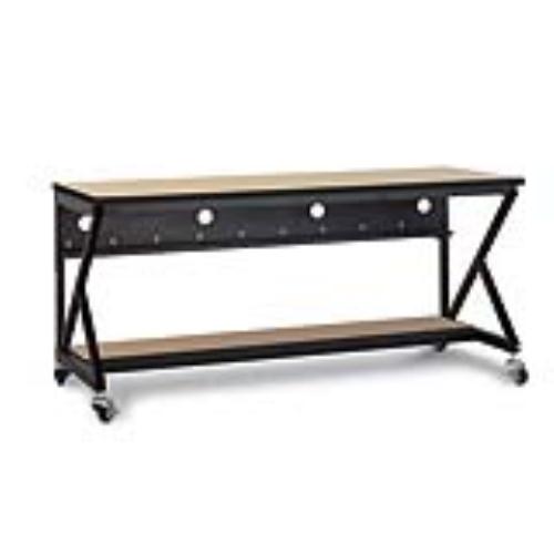 72" Performance 400 Series LAN Station - Hard Rock Maple