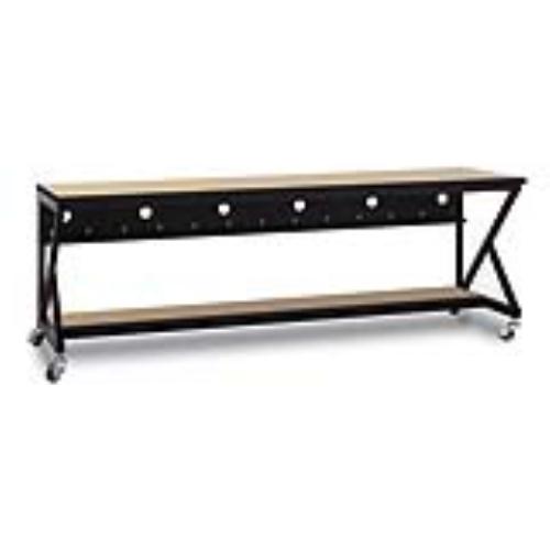 96" Performance 400 Series LAN Station - Hard Rock Maple