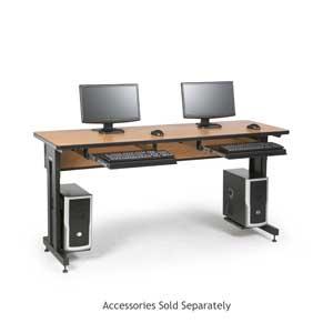 72" W x 24" D Training Table - Caramel Apple
