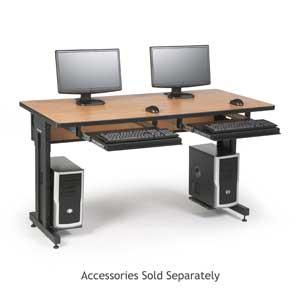 60" W x 30" D Training Table - Caramel Apple