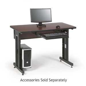 Advanced Classroom Training Table 24 x 48 African Mahogany