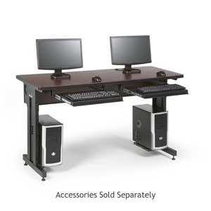 Advanced Classroom Training Table 24 x 60 African Mahogany