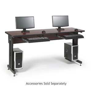 Advanced Classroom Training Table 24 x 72 African Mahogany