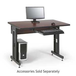 Advanced Classroom Training Table 30 x 48 African Mahogany