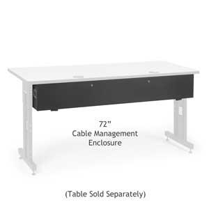 Advanced Classroom Training Table 72 inch Cable Tray Kit