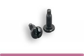 12/24 SCREW FOR RACK, 50 PCS BLACK