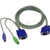 X1000 K330 Transmitter KVM Cable for PS 2 Server 4FT
