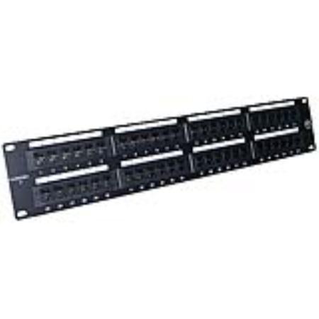 CAT6 PANEL 110TYPE 48 PORT (568A/B COMPATIBLE)