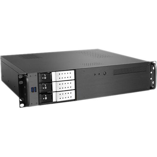 2U mATX 3xHS 3.5 Chassis Silve
