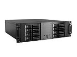 3U ATX 8x3.5" HS Chassis Black