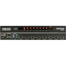 OptiLink UPX-Series 8-Port Analog KVM Switch