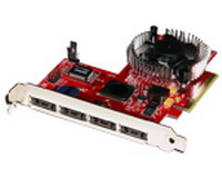 NORCO-4629 4 Port PCIe eSATA Host RAID Controller Card