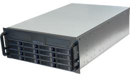 4U Server Case w/ 16 Hot-Swappable SATA/SAS Drive Bay