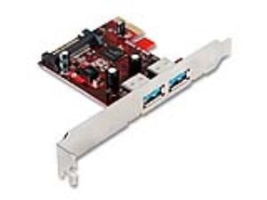 PCI-E 1x2.0 to 2-Port USB3.0