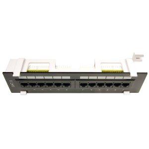 12 Port Cat6 Surface Mount Patch Panel