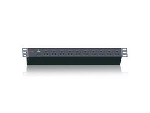 10 Outlet Overload Circuit Breaker Protection Power Distribution Unit