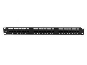 24 Ports 1U Cat6 Patch Panel