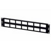 2U Kendall Howard Cable Routing Blank