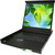 1U 17 Inch LCD Rackmount Console w/ DVD-RW and USB Port for Peripheral Devices